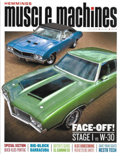 HEMMINGS MUSCLE MACHINES 2019 JULY - 442 v BUICK GS,CUDA FORMULA S,RESTO 73 T/A
